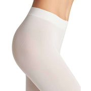 Falke Pure Matt 50 Denier Capri Leggings - White