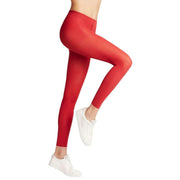 Falke Pure Matt 50 Denier Leggings - Scarlet Red