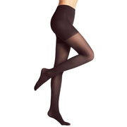 Falke Rib Shaping 50 Denier Tights - Burgundy