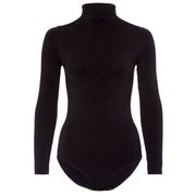 Falke Rich Cotton Long Sleeved Bodysuit - Black