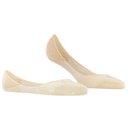 Falke Step Medium Cut No Show Socks - Cream