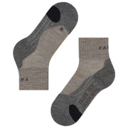 Falke TK2 Explore Wool Short Socks - Kitt Mouline Brown