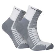 Hilly Active Anklet Min Socks - White/Grey