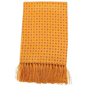 Knightsbridge Neckwear Diamond Aviator Silk Scarf - Orange