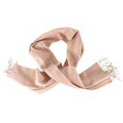 Locharron of Scotland Plain Lambswool Scarf - Malt Beige