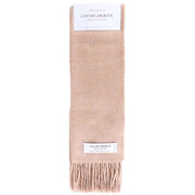 Locharron of Scotland Plain Lambswool Scarf - Malt Beige