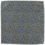 Michelsons of London Blurred Floral Tie and Pocket Square Set - Yellow