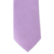 Michelsons of London Plain Ployester Tie - Lilac