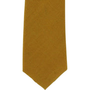 Michelsons of London Plain Wool Tie - Mustard