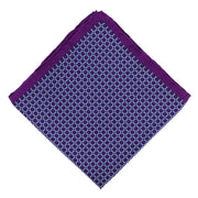 Michelsons of London Spot Geo Handkerchief - Purple