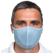 Obviously Tie Face Mask - Light Blue