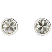 Simon Carter White Kaleidoscope Cufflinks - Grey