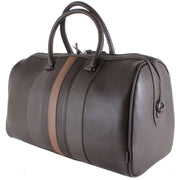 Ted Baker Evyday Striped Holdall - Chocolate Brown