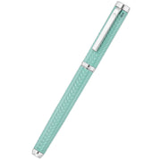 Waldmann Pens Liberty Stainless Steel Nib Fountain Pen - Aquamarine Blue